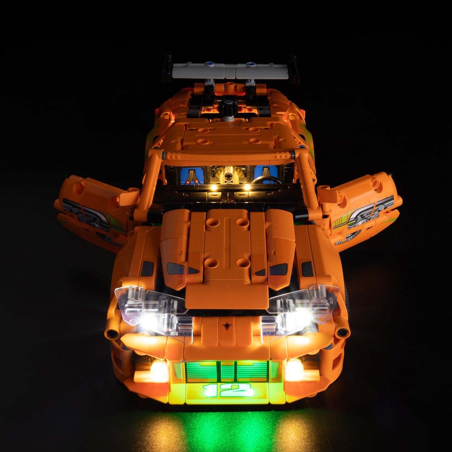 Premium-Wanddisplay kompatibel mit LEGO® Technic™ McLaren F1 42141 Stil D