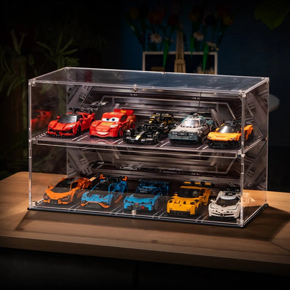 Display Case for LEGO® Speed Champions 10