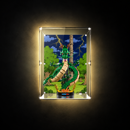 Display Case Compatible with LEGO® Dragon Ball: Shenron & Goku 11390