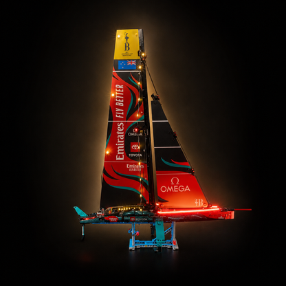 Premium-Wanddisplay kompatibel mit LEGO® Technic™ McLaren F1 42141 Stil D
