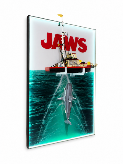 Wall Display Frame for LEGO® Ideas Jaws 21350