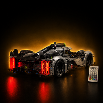 Premium-Wanddisplay kompatibel mit LEGO® Technic™ McLaren F1 42141 Stil D