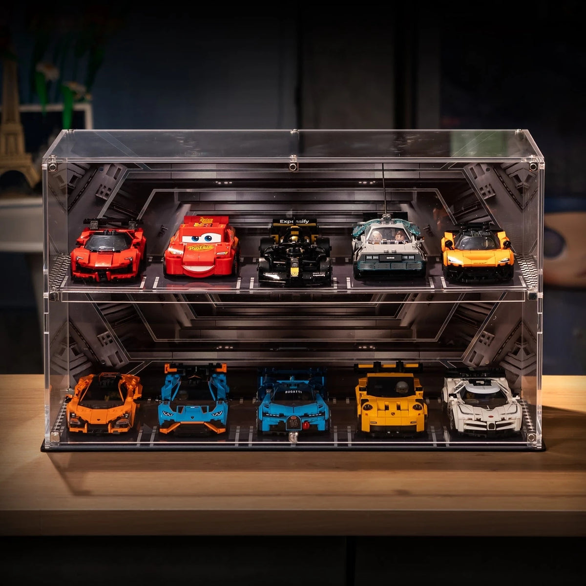 Display Case for LEGO® Speed Champions 10