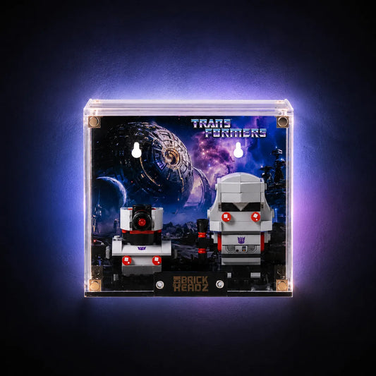 Wall Display Case for LEGO® Megatron Robot & Vehicle 40924