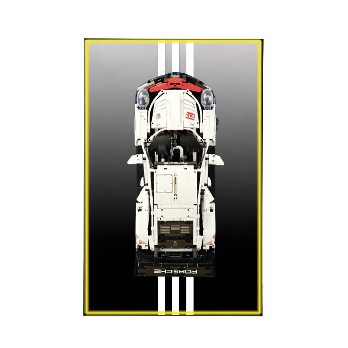 Premium-Wandhalterung für den LEGO® Technic™ Porsche 911 RSR 42096