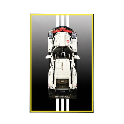Premium-Wandhalterung für den LEGO® Technic™ Porsche 911 RSR 42096