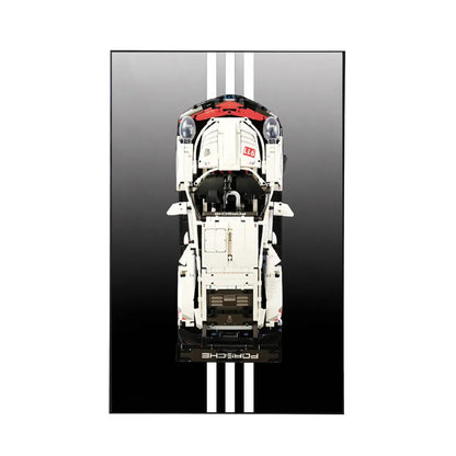 Premium-Wandhalterung für den LEGO® Technic™ Porsche 911 RSR 42096