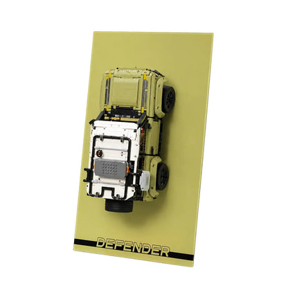 Wandhalterung Displayrahmen kompatibel mit LEGO® Lamborghini Sian 42115 Stil D