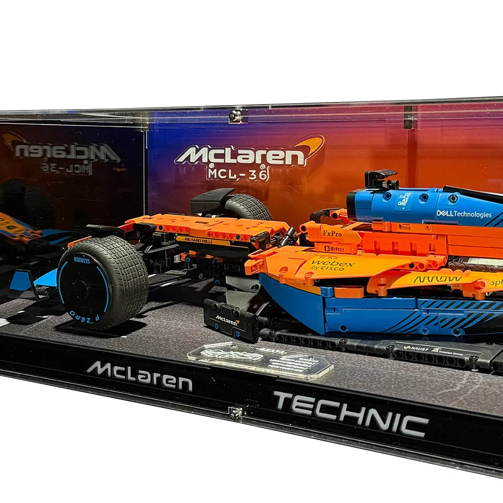Premium Display Case Compatible with LEGO® McLaren Formula 1™ Race Car 42141