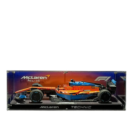 Premium Display Case Compatible with LEGO® McLaren Formula 1™ Race Car 42141