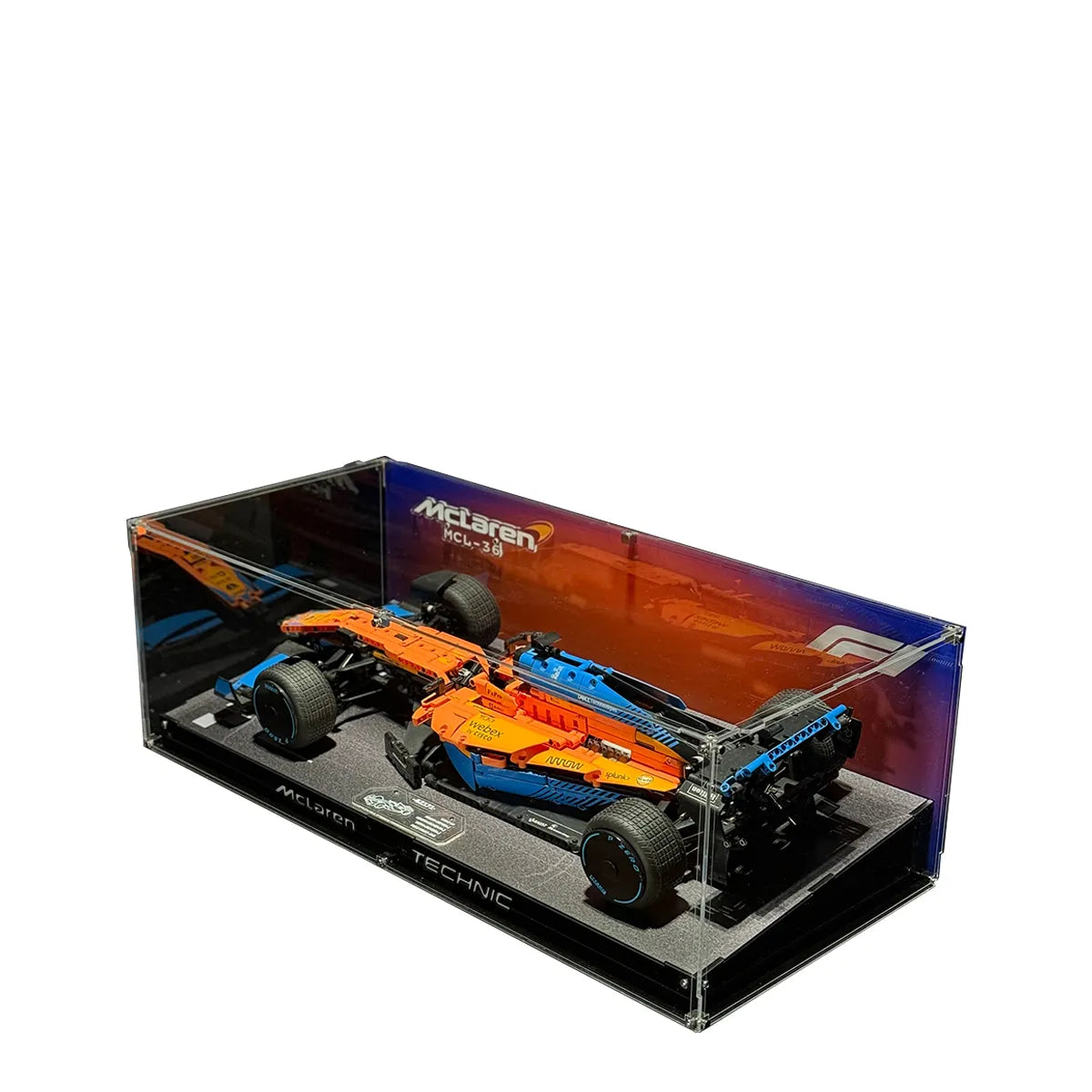 Premium Display Case Compatible with LEGO® McLaren Formula 1™ Race Car 42141