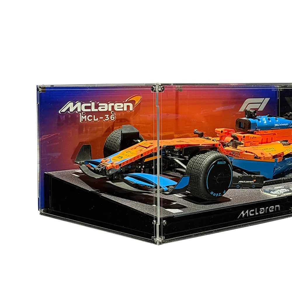 Premium Display Case Compatible with LEGO® McLaren Formula 1™ Race Car 42141