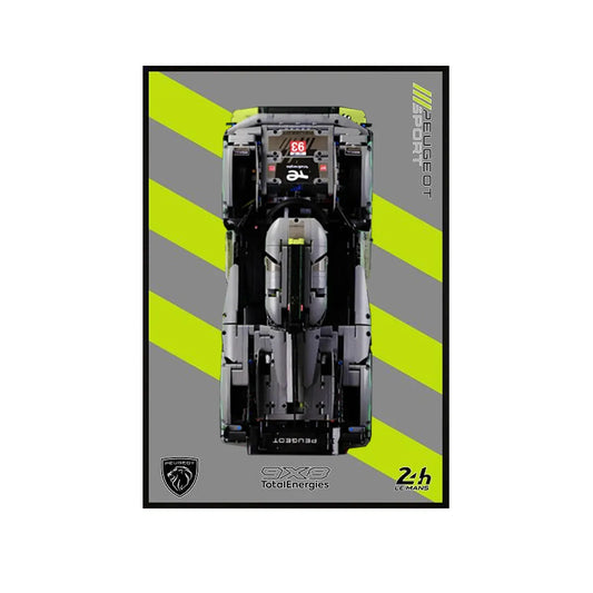 Wanddisplayrahmen kompatibel mit Lego® Batmobile Tumbler 76240