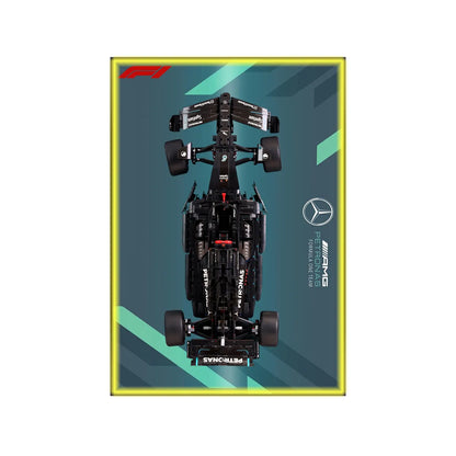 Wanddisplayrahmen kompatibel mit CaDA KICK Sauber F1 C44