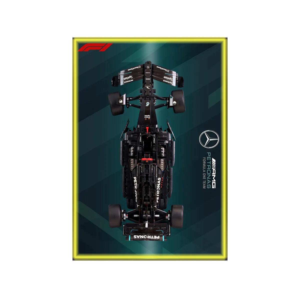 Wanddisplayrahmen kompatibel mit CaDA KICK Sauber F1 C44