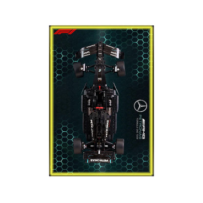 Wanddisplayrahmen kompatibel mit CaDA KICK Sauber F1 C44