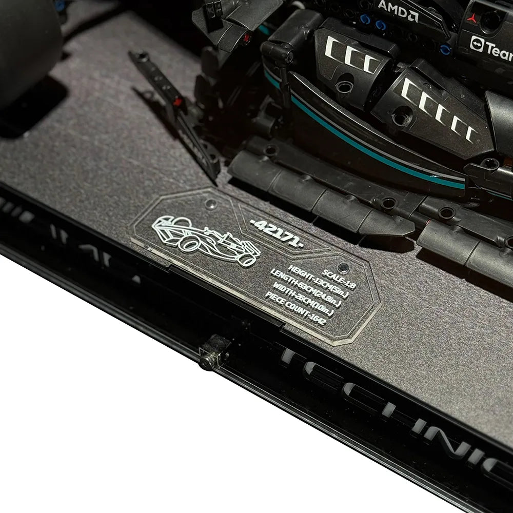 Premium Display Case Compatible with LEGO® Mercedes-AMG F1 W14 E Performance 42171