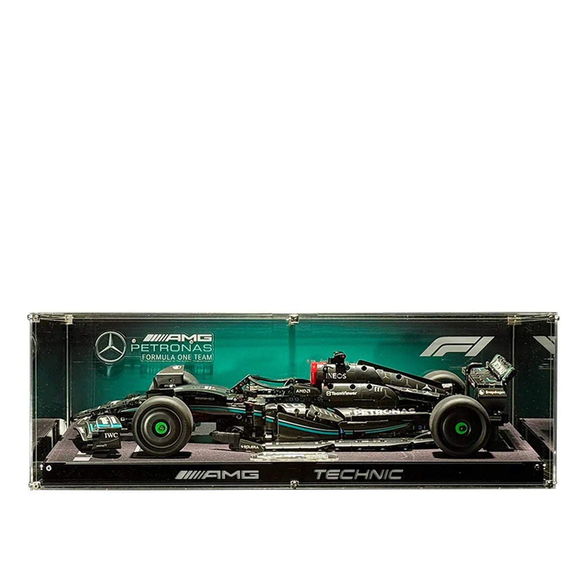 Premium Display Case Compatible with LEGO® Mercedes-AMG F1 W14 E Performance 42171