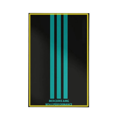 Premium Wanddisplay für LEGO® Mercedes-AMG F1 42171 Style C