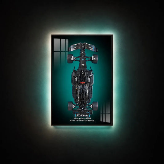 Premium Wall Display for LEGO® Mercedes-AMG F1 42171