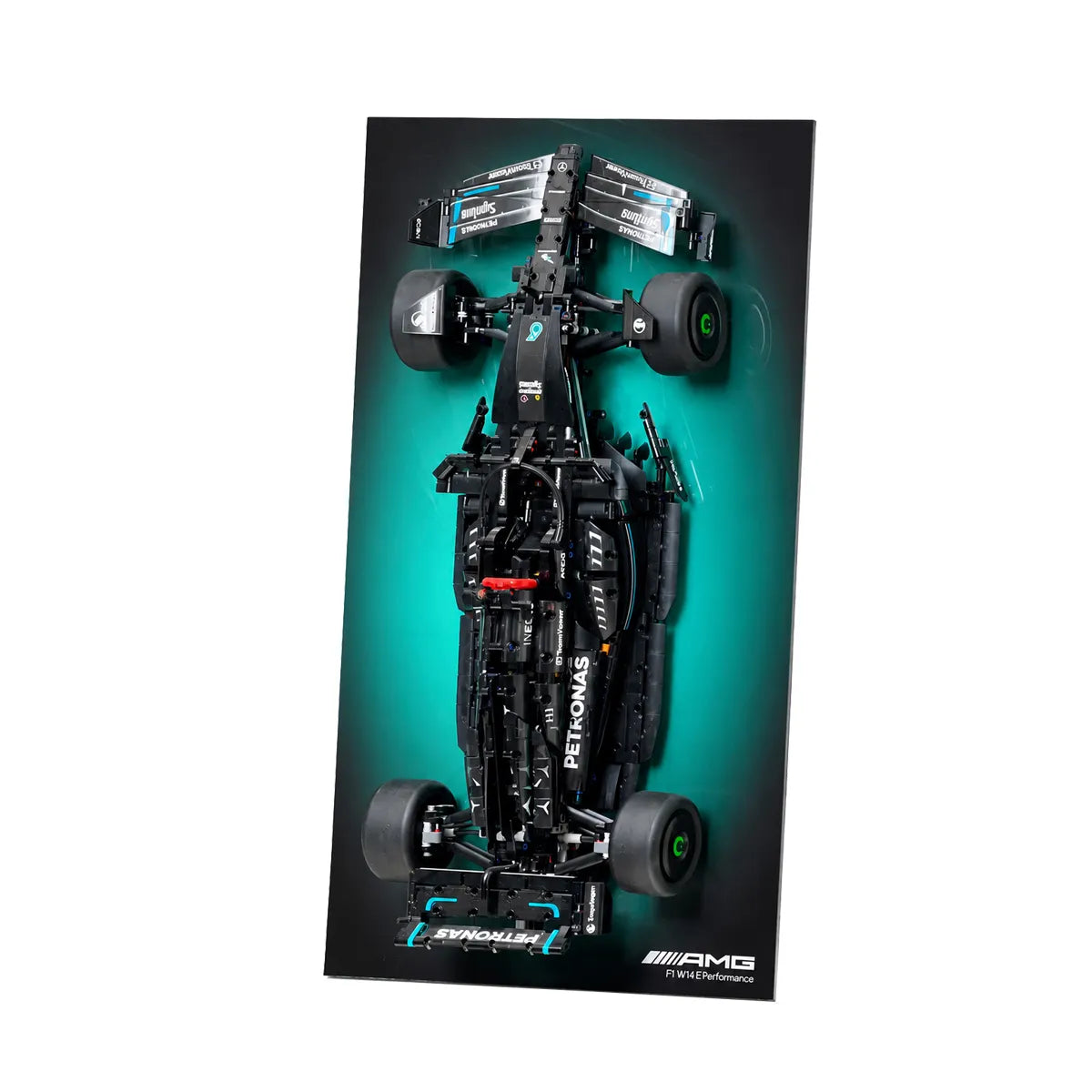 Wandhalterung Displayrahmen kompatibel mit LEGO® Lamborghini Sian 42115 Stil D