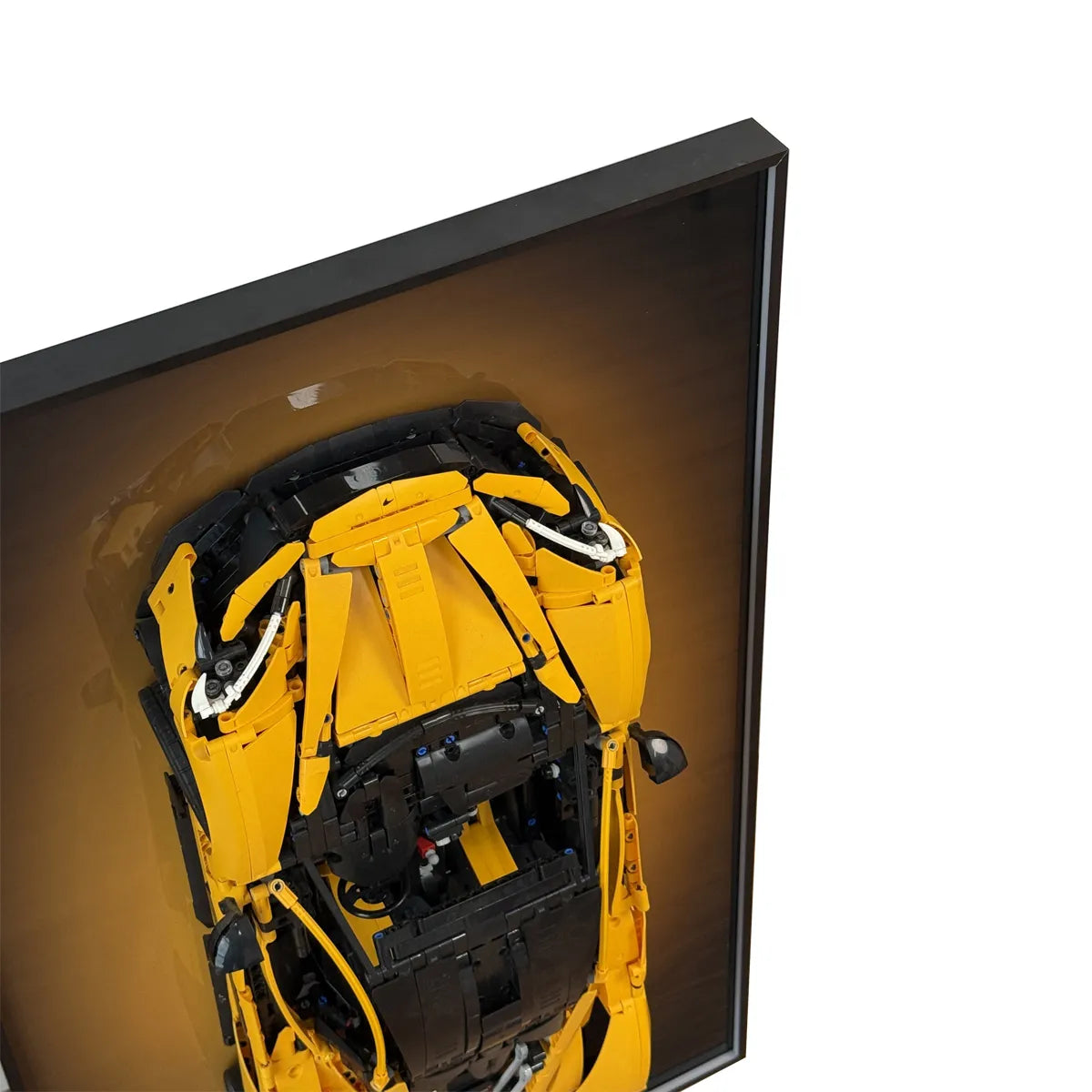 Premium Wanddisplayrahmen kompatibel mit LEGO® McLaren P1 42172 Stil A