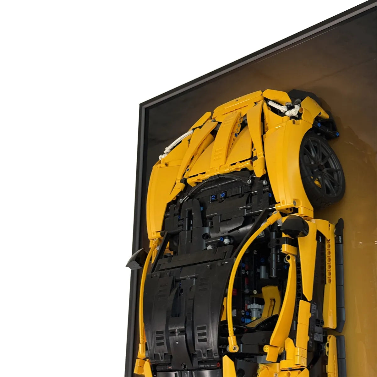 Premium Wanddisplayrahmen kompatibel mit LEGO® McLaren P1 42172 Stil A