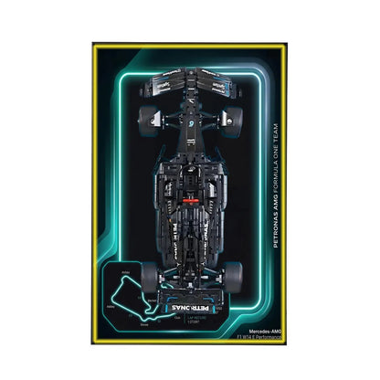 Premium Wanddisplay für LEGO® Mercedes-AMG F1 42171 Style C