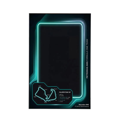Premium Wanddisplay für LEGO® Mercedes-AMG F1 42171 Style C