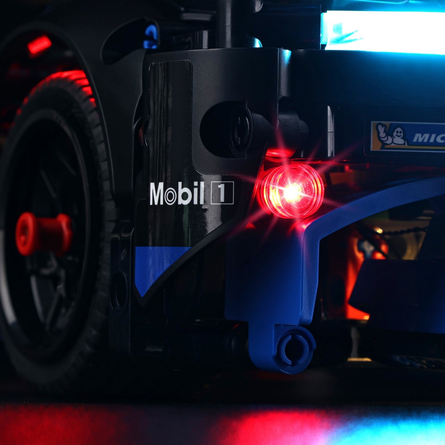 Premium-Wanddisplay kompatibel mit LEGO® Technic™ McLaren F1 42141 Stil D