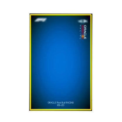 Wanddisplayrahmen kompatibel mit LEGO® 42206 Red Bull RB20 Style B