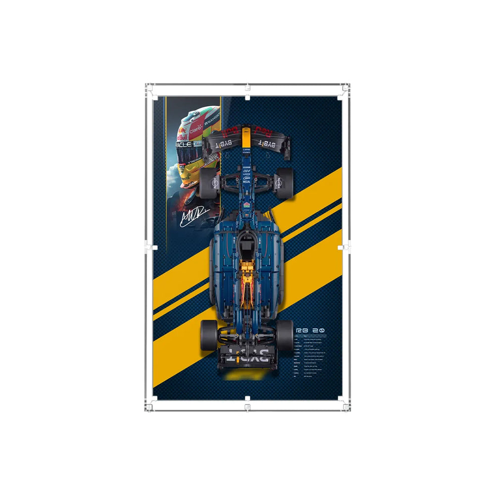 Acryl-Vitrine für LEGO® Williams FW14B &amp; Nigel Mansell 10353