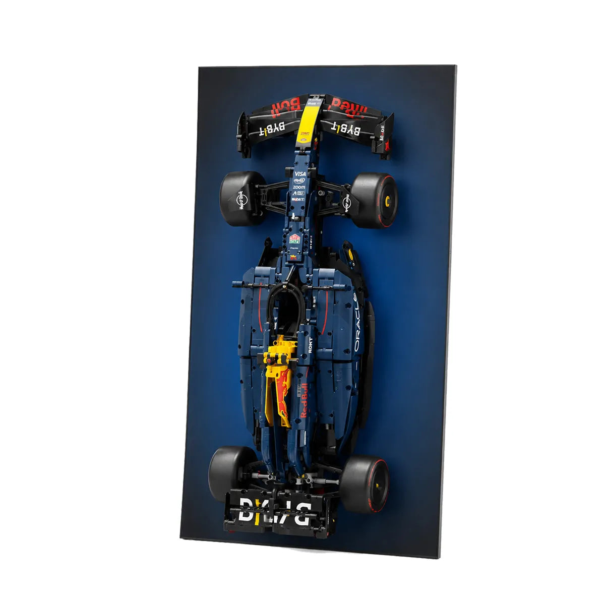 Wandhalterung Displayrahmen kompatibel mit LEGO® Lamborghini Sian 42115 Stil D