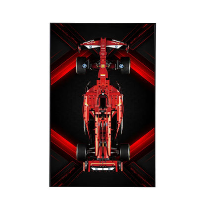 Wall Display Frame Compatible with LEGO® Ferrari F1 SF-24 42207 Style A