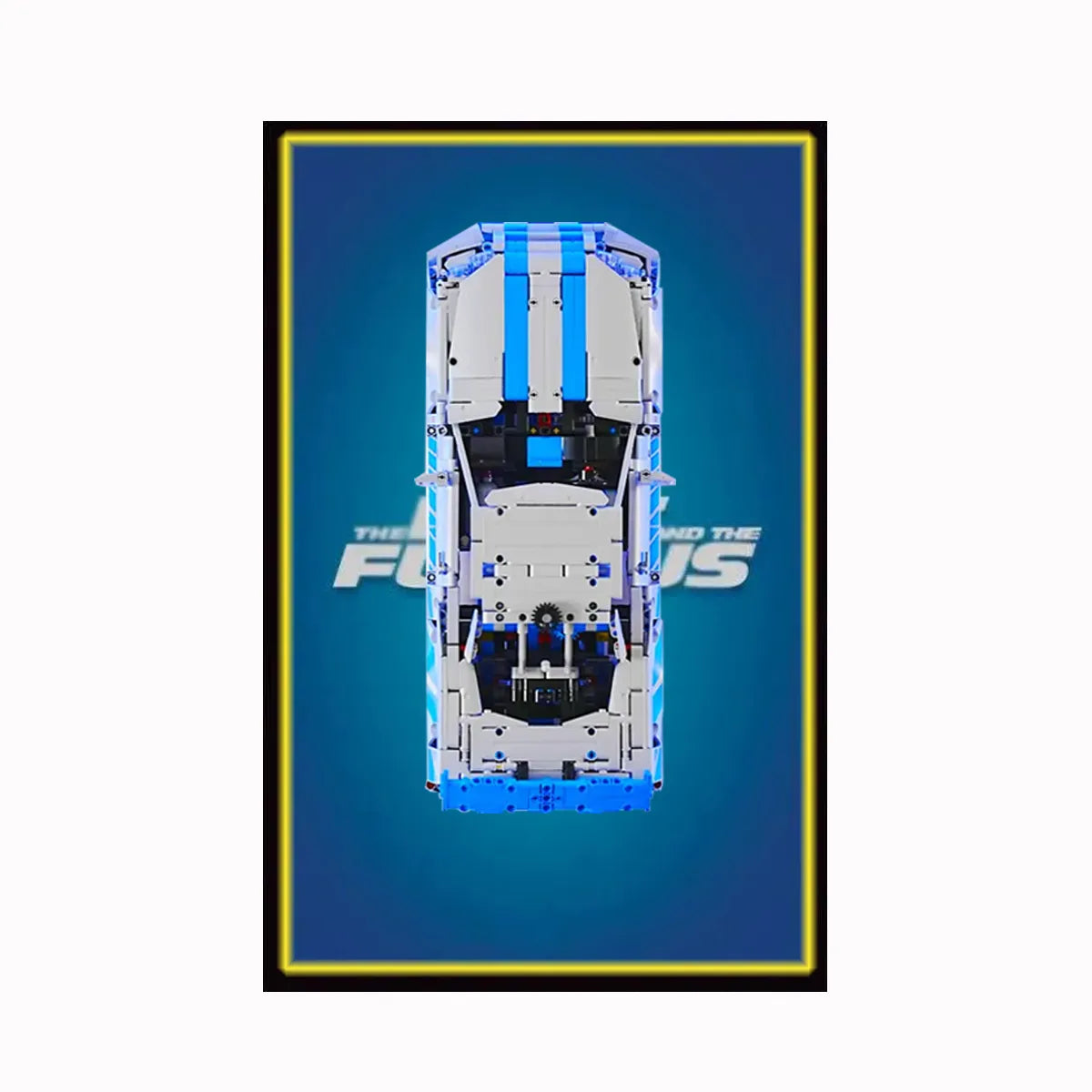 Displayrahmen für LEGO® 42210 Nissan GT-R (Fast &amp; Furious)