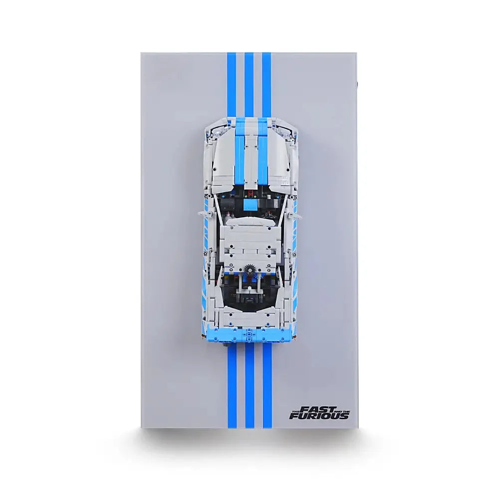 Wandhalterung Displayrahmen kompatibel mit LEGO® Lamborghini Sian 42115 Stil D
