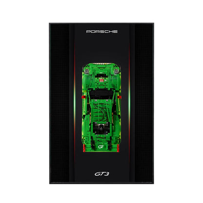 Premium-Wandhalterung für den LEGO® Technic™ Porsche 911 RSR 42096