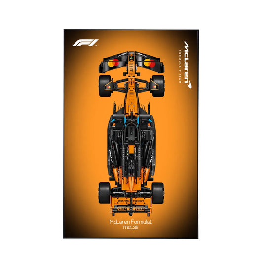 Wall Display Frame Compatible with LEGO® McLaren MCL39 F1® Car 42228