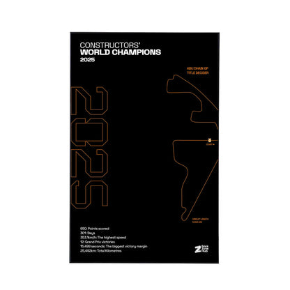 Wall Display Frame for LEGO® McLaren MCL39 F1® Car 42228 | World Champions 2025