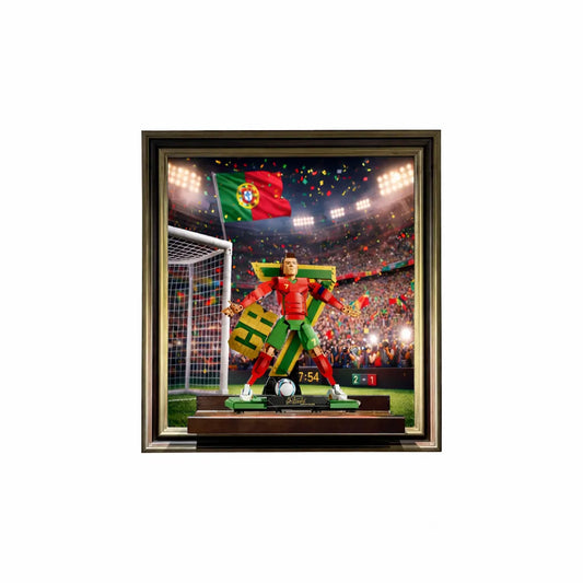 Wall Display Frame for LEGO® Cristiano Ronaldo – Football Legend 43016