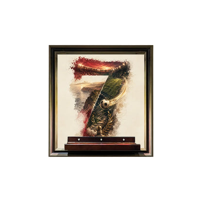 Wall Display Frame for LEGO® Cristiano Ronaldo – Football Legend 43016