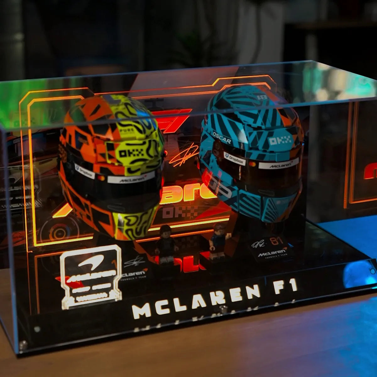 Acryl-Vitrine für LEGO® McLaren MP4/4 &amp; Ayrton Senna 10330 