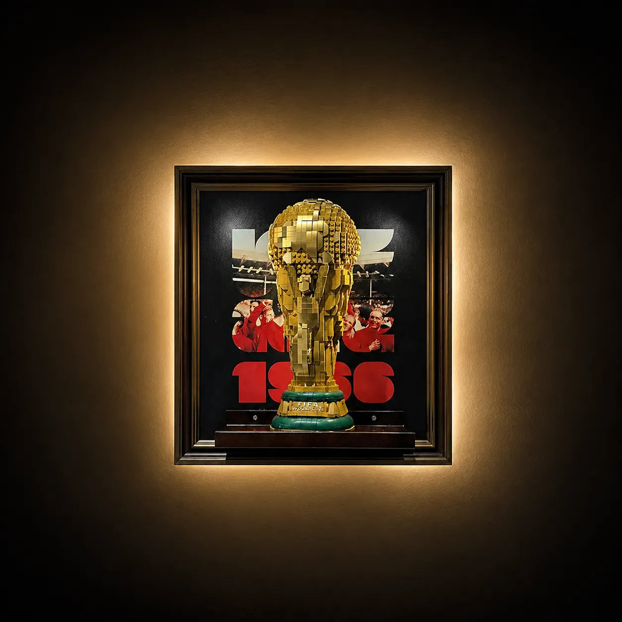 Wall Display Frame for LEGO® FIFA World Cup™ Official Trophy 43020