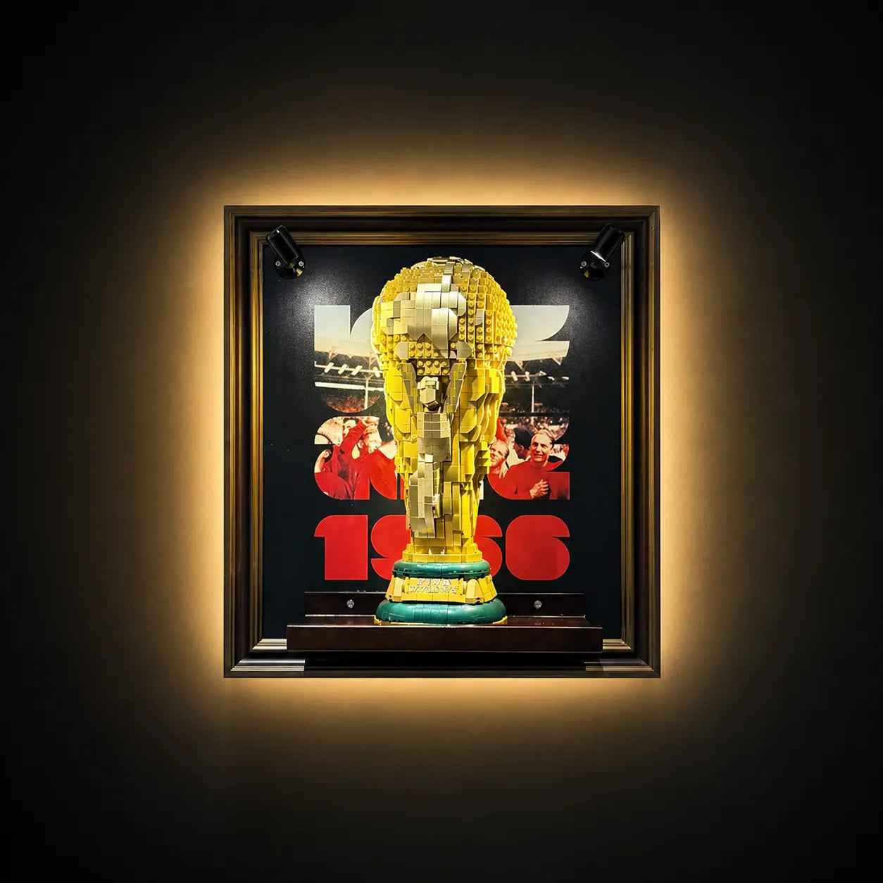 Wall Display Frame for LEGO® FIFA World Cup™ Official Trophy 43020