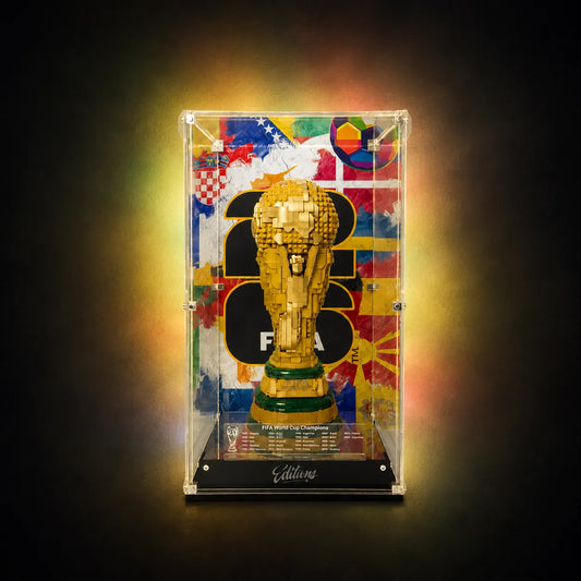Acrylic Display Case for Lego® Fifa World Cup™ Official Trophy 43020 | Champions Edition