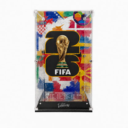 Acrylic Display Case for Lego® Fifa World Cup™ Official Trophy 43020 | Champions Edition