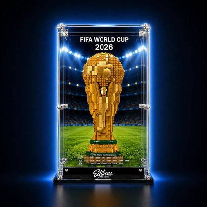 Acrylic Display Case for Lego® Fifa World Cup™ Official Trophy 43020 | Champions Edition
