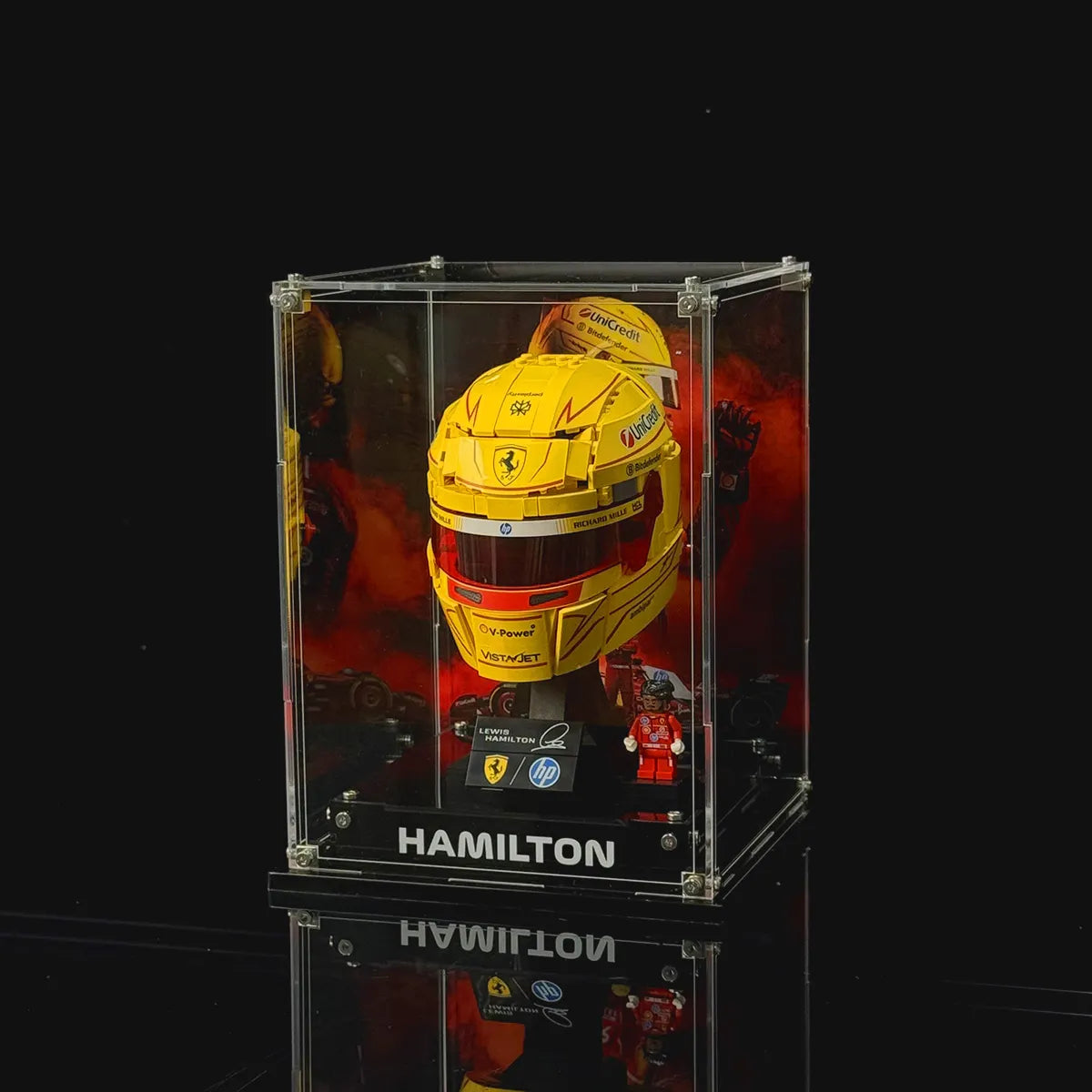 Acryl-Vitrine für LEGO® McLaren MP4/4 &amp; Ayrton Senna 10330 