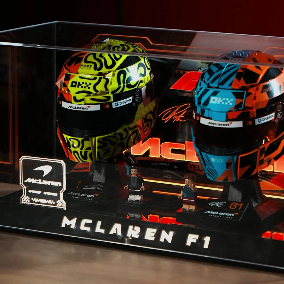 Acryl-Vitrine für LEGO® McLaren MP4/4 &amp; Ayrton Senna 10330 