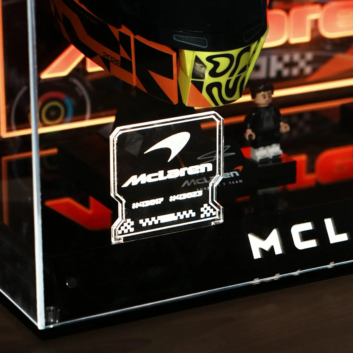 Acryl-Vitrine für LEGO® McLaren MP4/4 &amp; Ayrton Senna 10330 